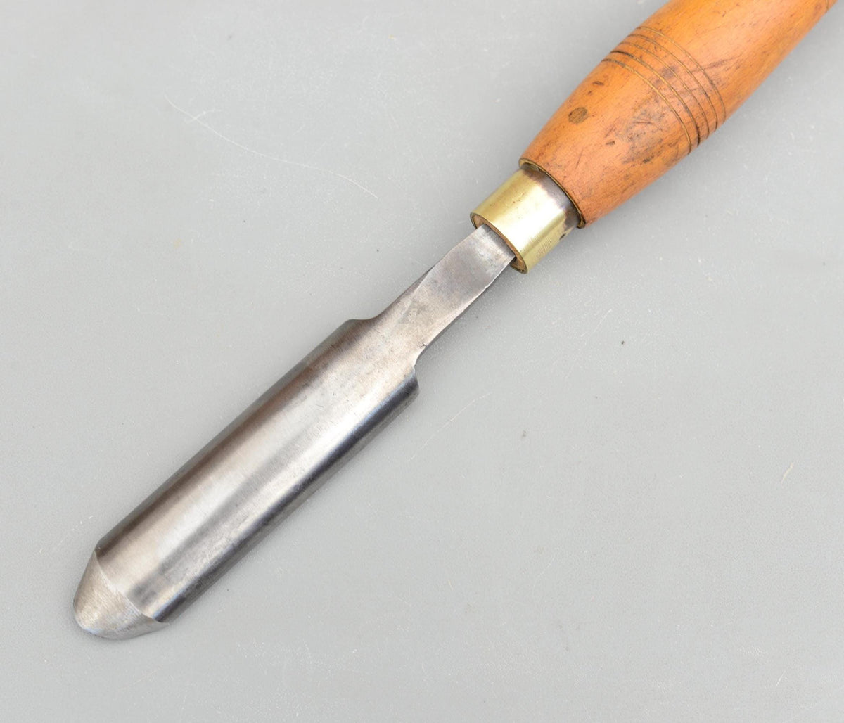 Vintage W.Marples & Sons Sheffield England Spindle Gouge Woodturning Round Tool Turning Lathe Tools