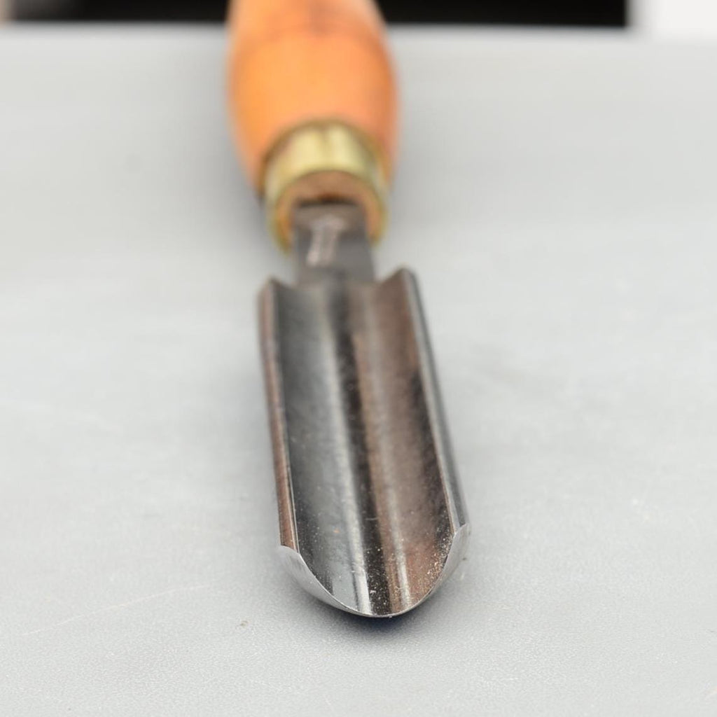 Vintage W.Marples & Sons Sheffield England Spindle Gouge Woodturning Round Tool Turning Lathe Tools