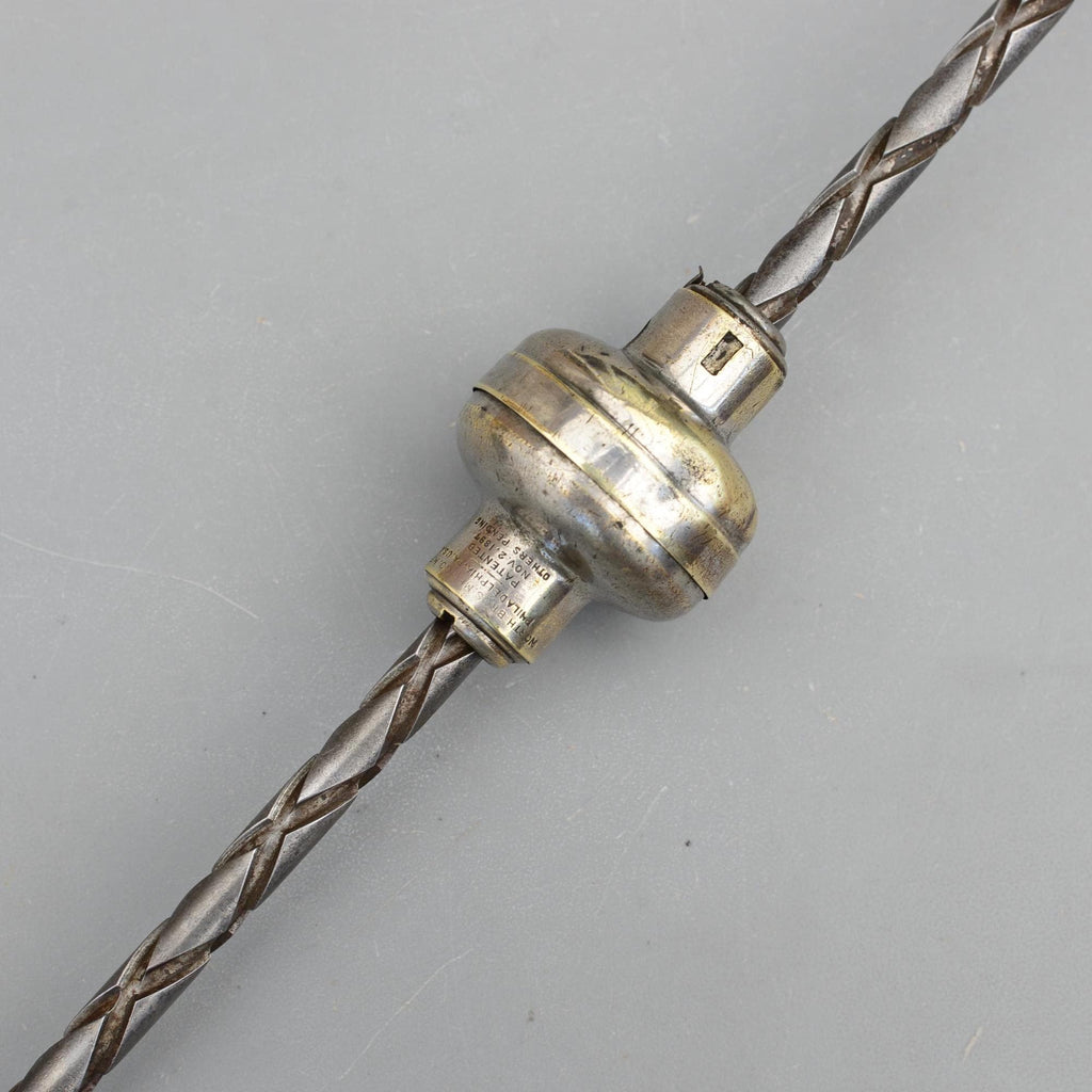 Vintage North Brothers USA 15” Spiral Reciprocating Drill Patented Nov.2.1897