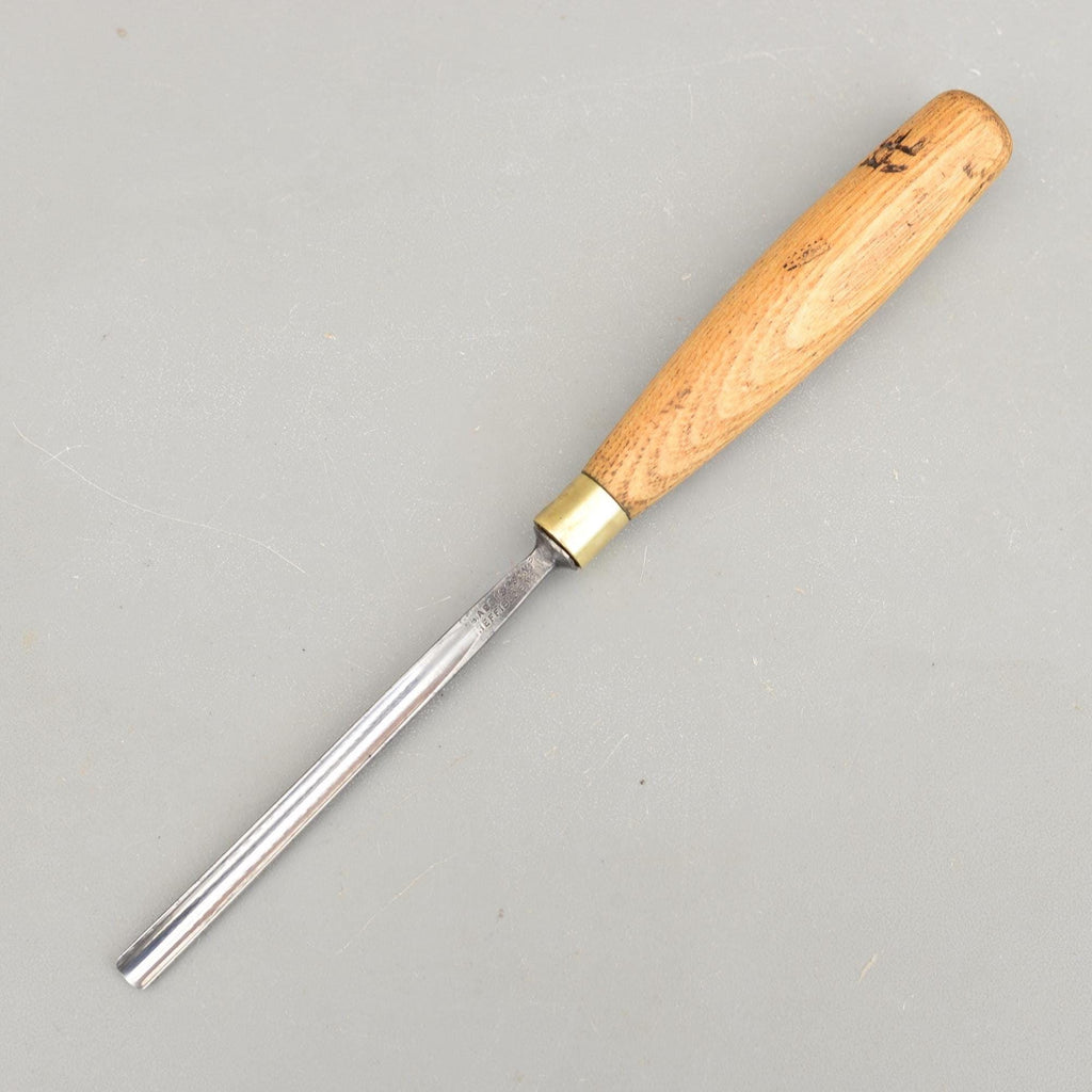 Vintage J.B. Addis & Sons Sheffield England Carving Gouge 8mm No7 10 Prize Medals