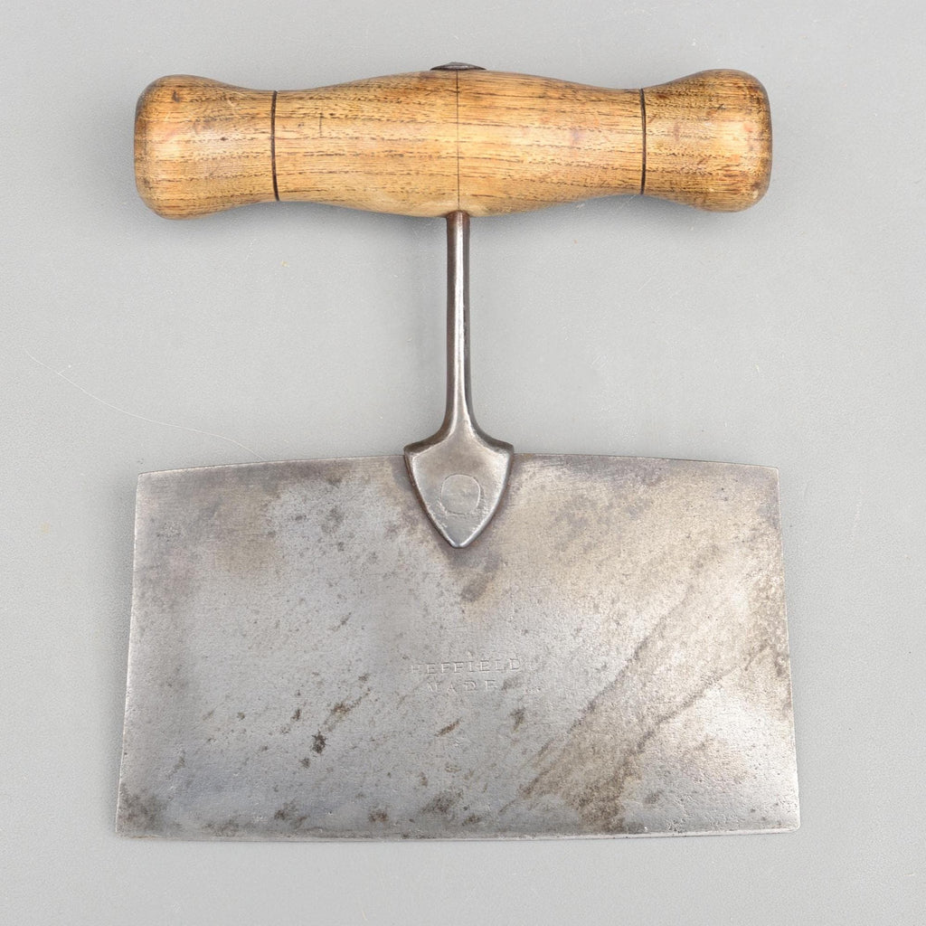 Vintage Sheffield Made Victorian Herb Chopper Dough Cutter Mincing Tool