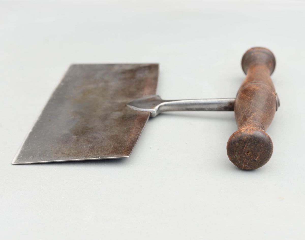 Vintage Warranted Steel Victorian Herb Chopper Dough Cutter Mincing Tool