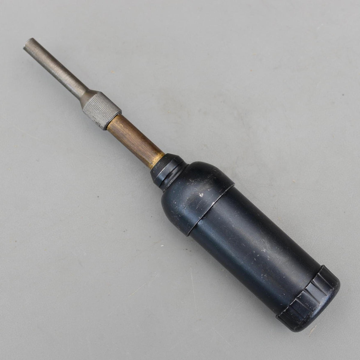 Vintage ABNOX Wanner Switzerland Push-type Grease Oil Can