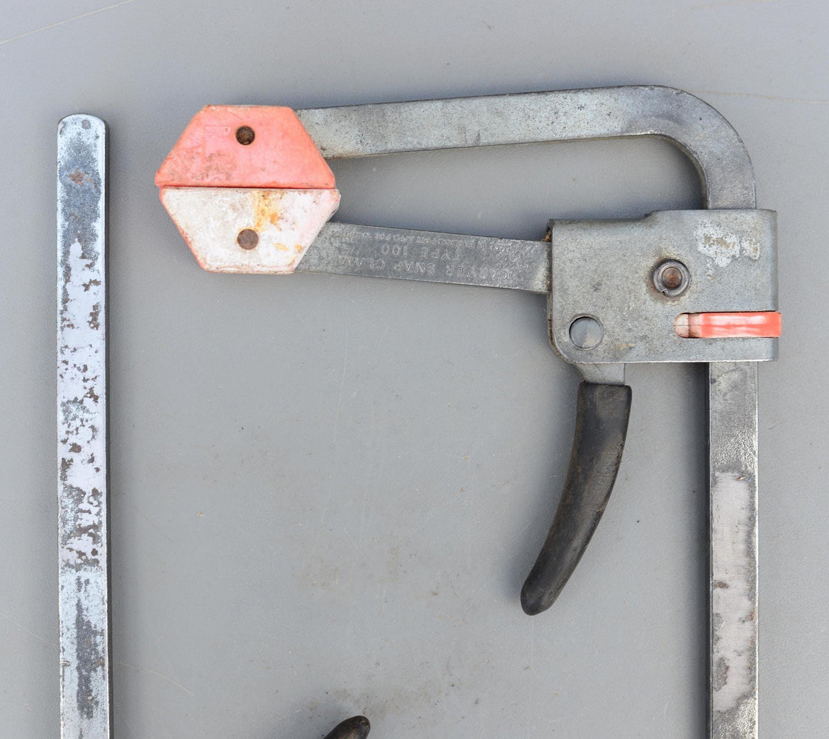 2 Vintage Carver Snap Clamp Type 100 Made in England