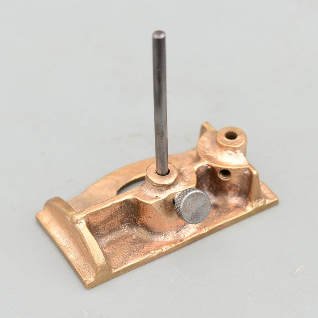 Vintage Hand Made Base Solid Brass Router Plane Iron