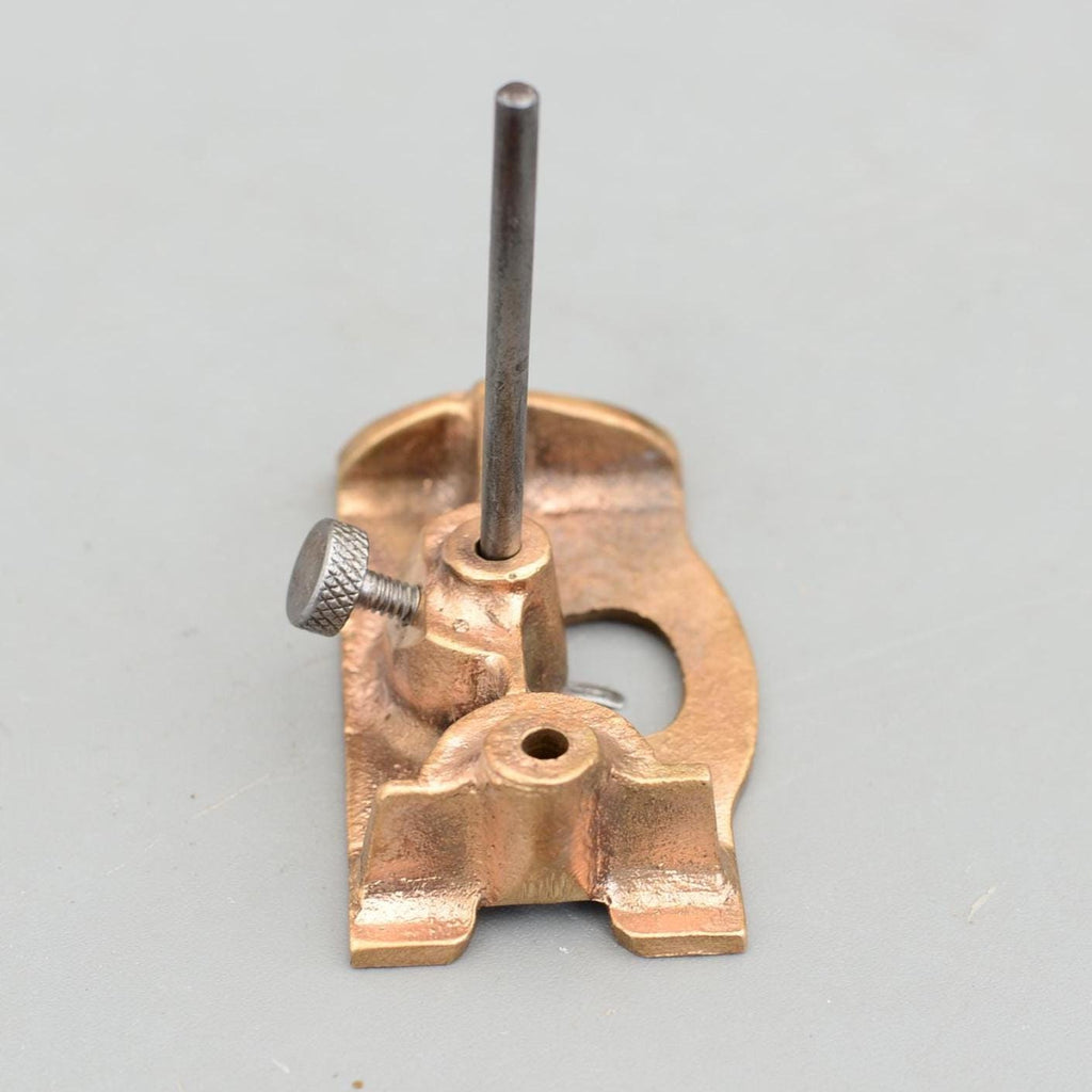 Vintage Hand Made Base Solid Brass Router Plane Iron