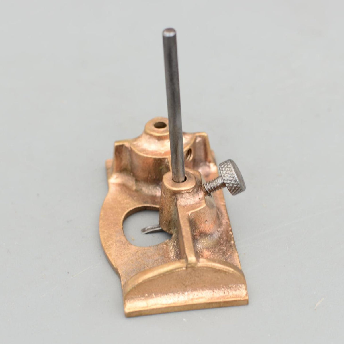 Vintage Hand Made Base Solid Brass Router Plane Iron