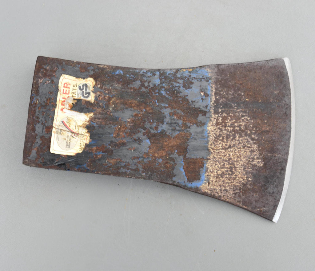 Vintage ADLER Eagle Brand Germany Felling Axe Head 4 1/2 Lbs Gebrüder Schmitt