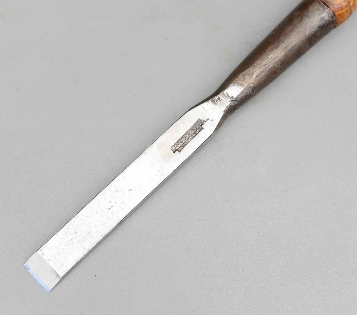 Vintage Isaac Greaves Cast Steel Framing Mortise Flat Chisel 23mm 15''