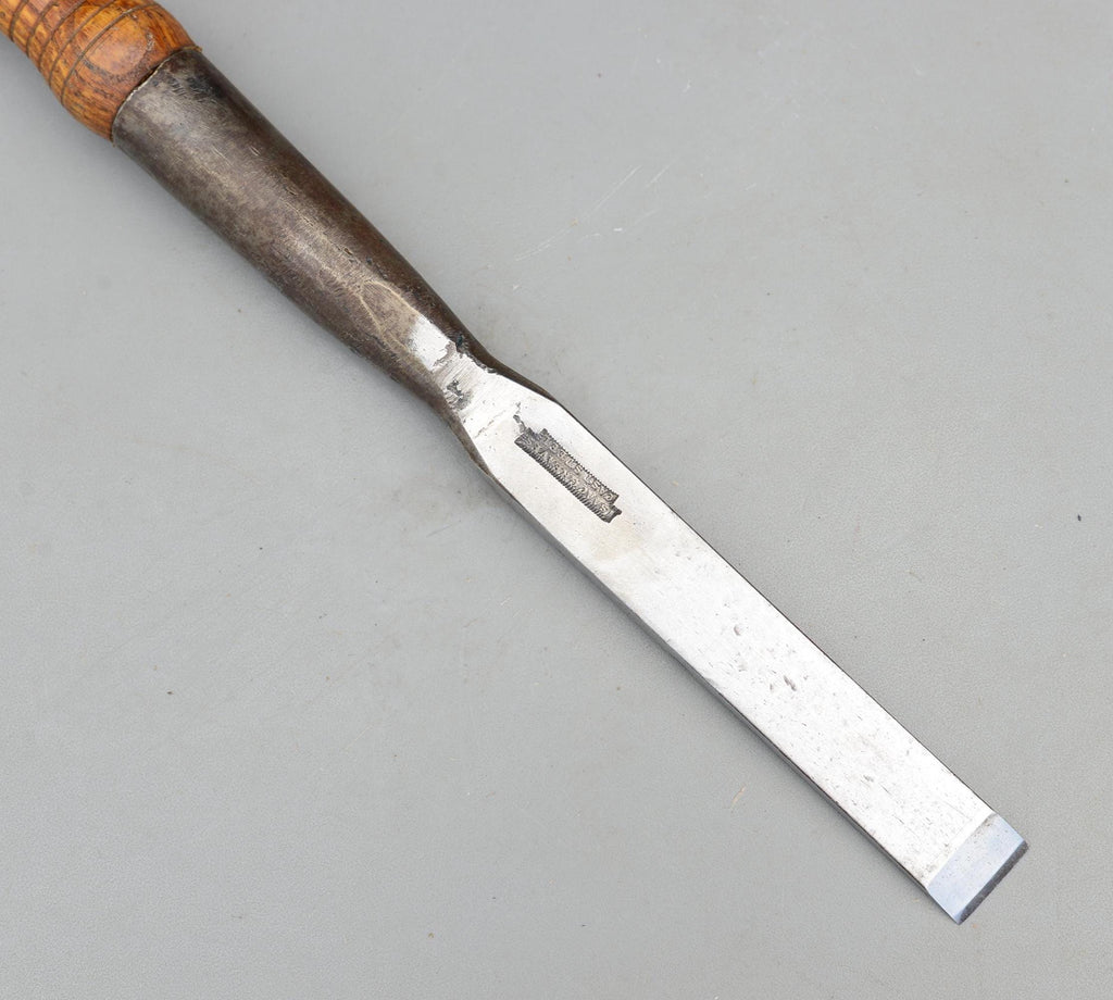 Vintage Isaac Greaves Cast Steel Framing Mortise Flat Chisel 23mm 15''