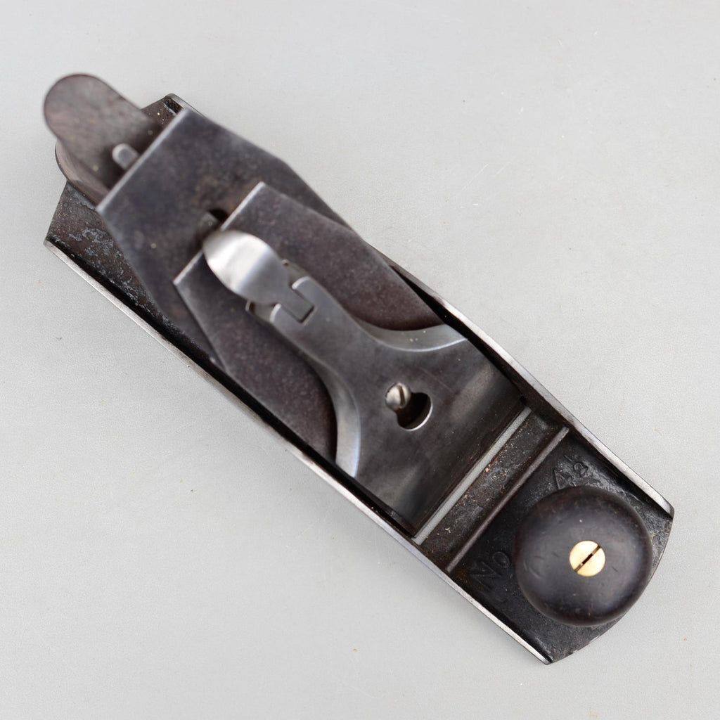 Vintage STANLEY No 4 1/2 Heavy Smooth Plane Low Knob