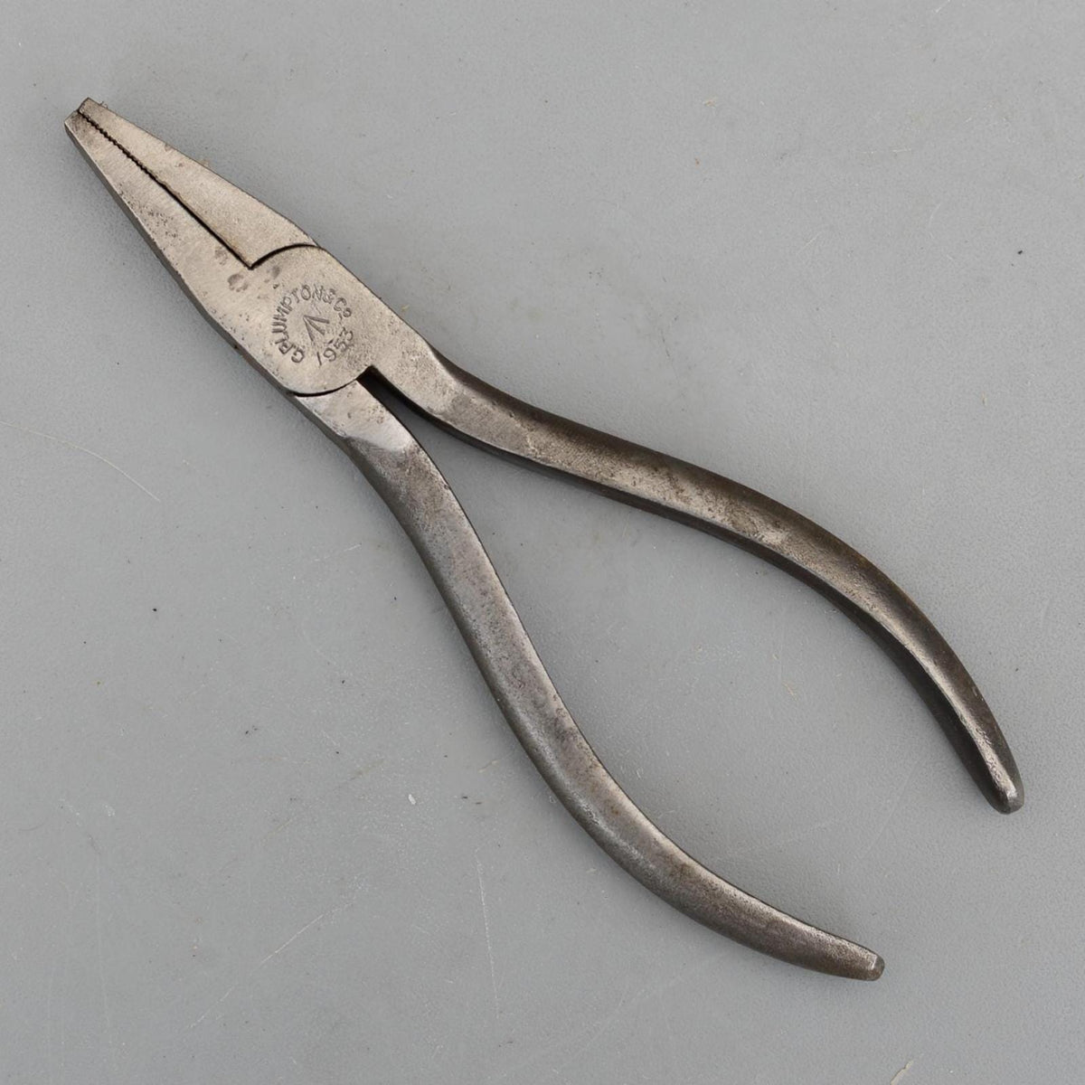 Vintage 1953 G.Plumpton & Co. Broad Arrow 6'' Pliers H.1835
