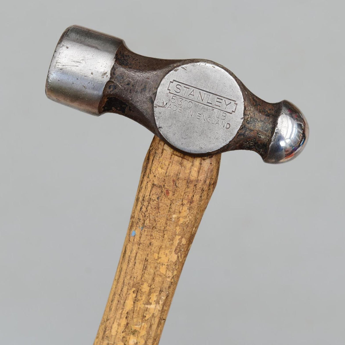 Vintage Stanley No 5310 Ball Pein Hammer 1LB Made in England