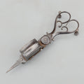 Vintage Royal Letters Patent Candle Snuff Snuffing Snuffer Scissors