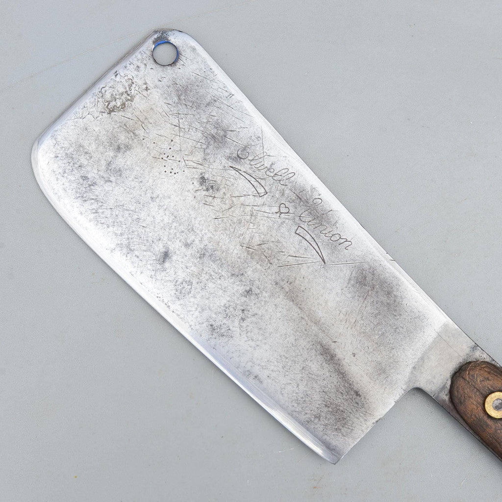 Vintage Elwell Union Billhook England Chopper Butcher Cleaver Garden