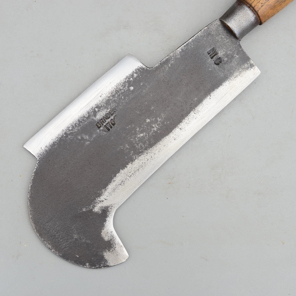 Vintage BRADES 9'' Billhook Axe Chopper Butcher Cleaver Kitchen Garden