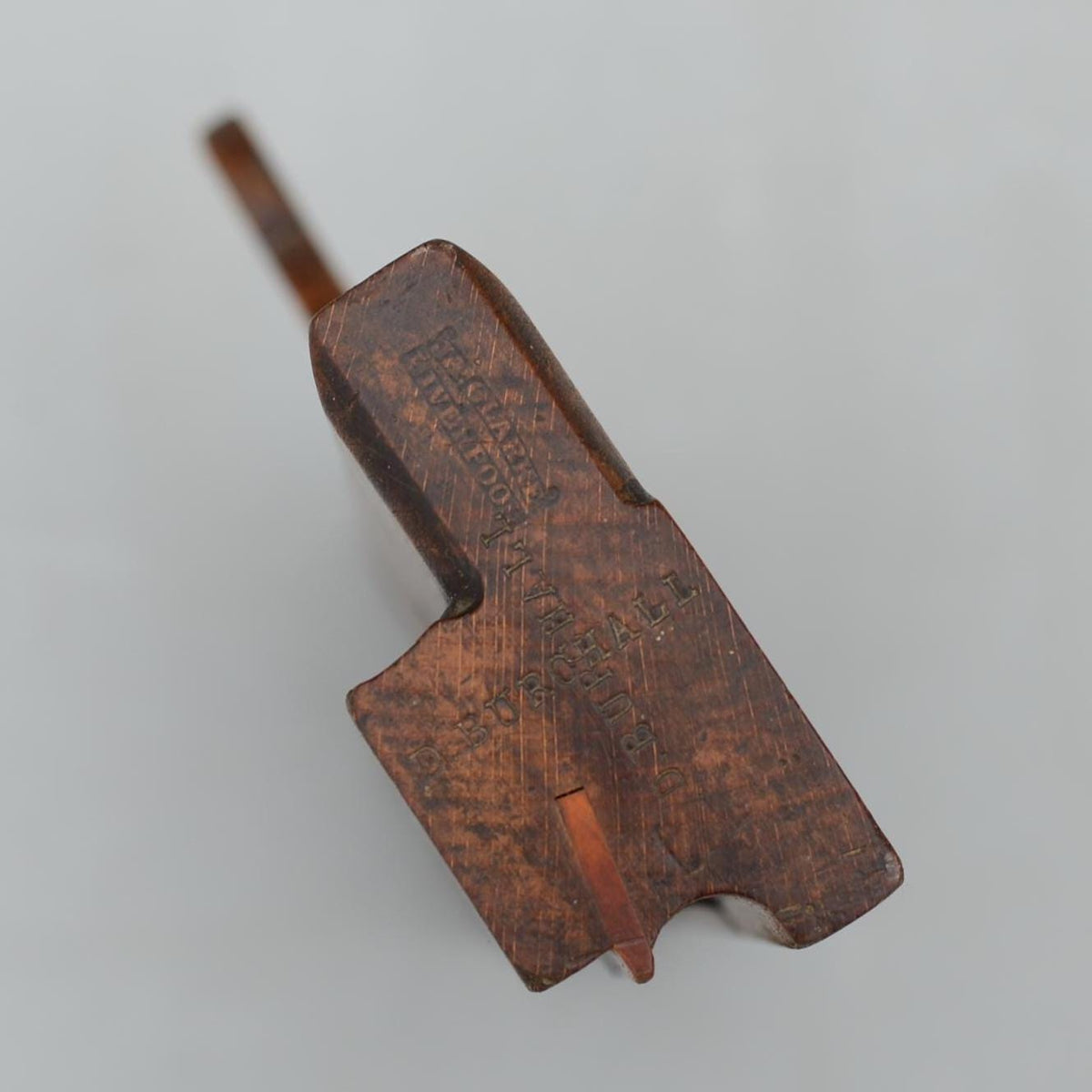 Vintage J.Clarke Liverpool England Wooden Moulding Plane
