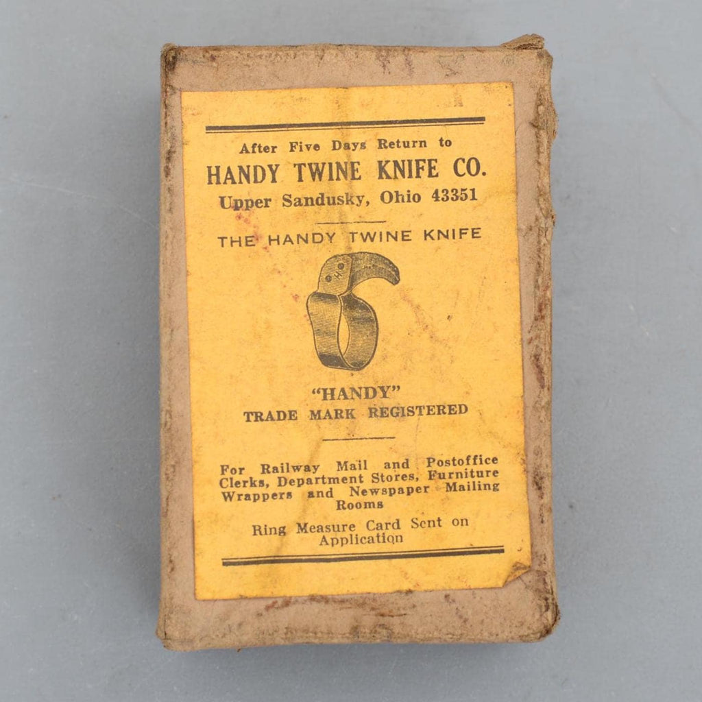5 Vintage HANDY Twine USA Scissors Rings Railway Mail Postoffice Box