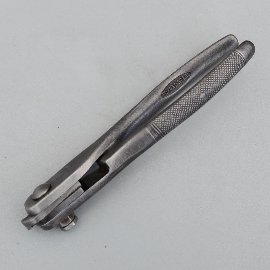 Vintage TERRY Forged Steel Solid Wire Cutters Cutting Pliers Nippers