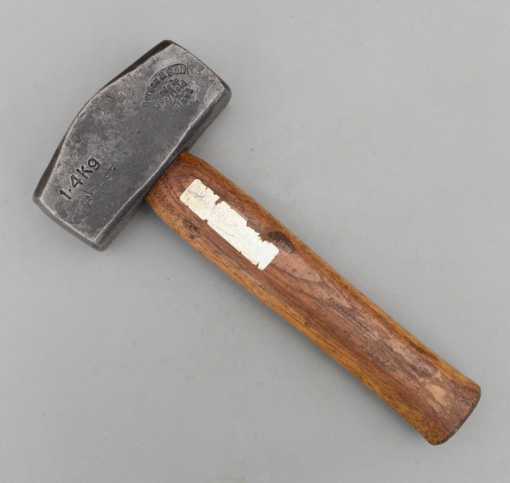 Vintage Burgon & Ball Lump Club Hammer 1400g Blacksmithing Stonemasons
