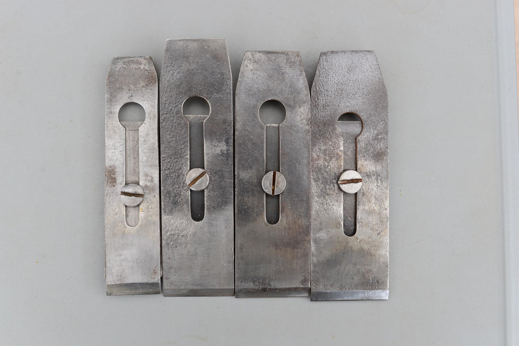 Set 4 Vintage W.Marples & Sons Hibernia Plane Cap Iron Screw Parts