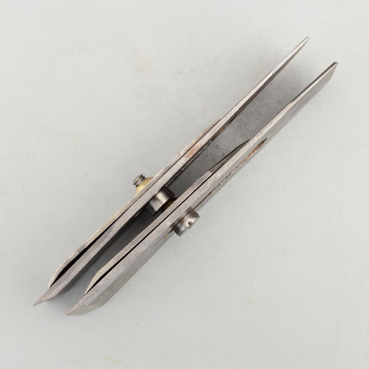 Set 2 Vintage I.Greaves Crown Plane Cap Iron Screw Parts