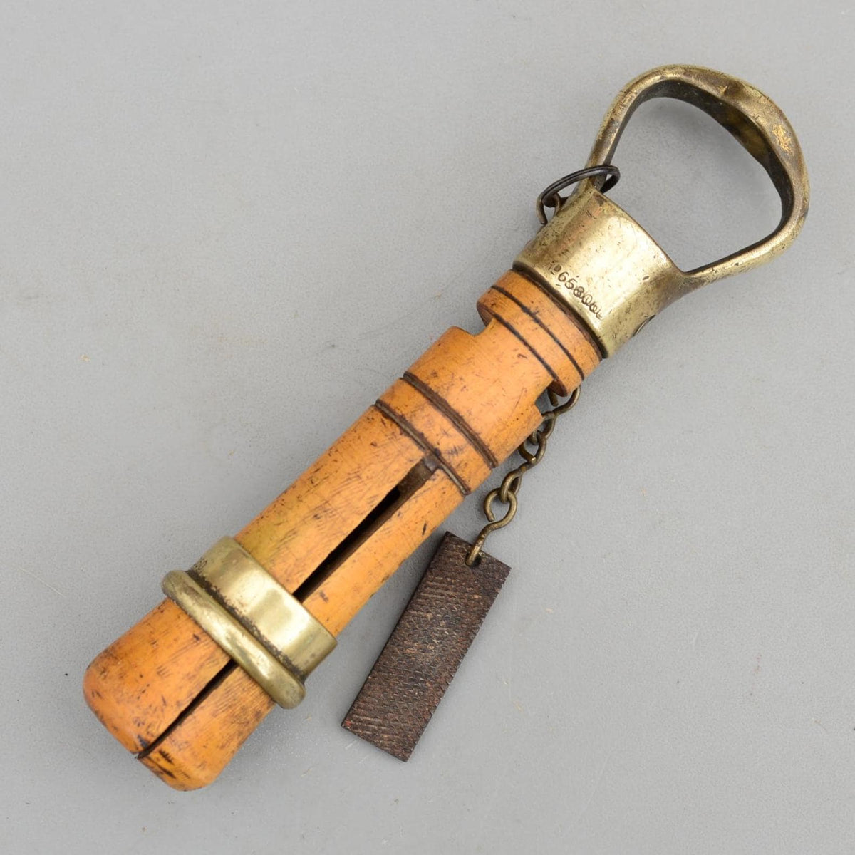 Vintage Boxwood Brass Rd658060 Snooker Cue Tip Clamp Replacement Tool
