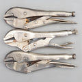 Set 3 Vintage 7'' MOLE Self Grip Welding Wrench Pliers