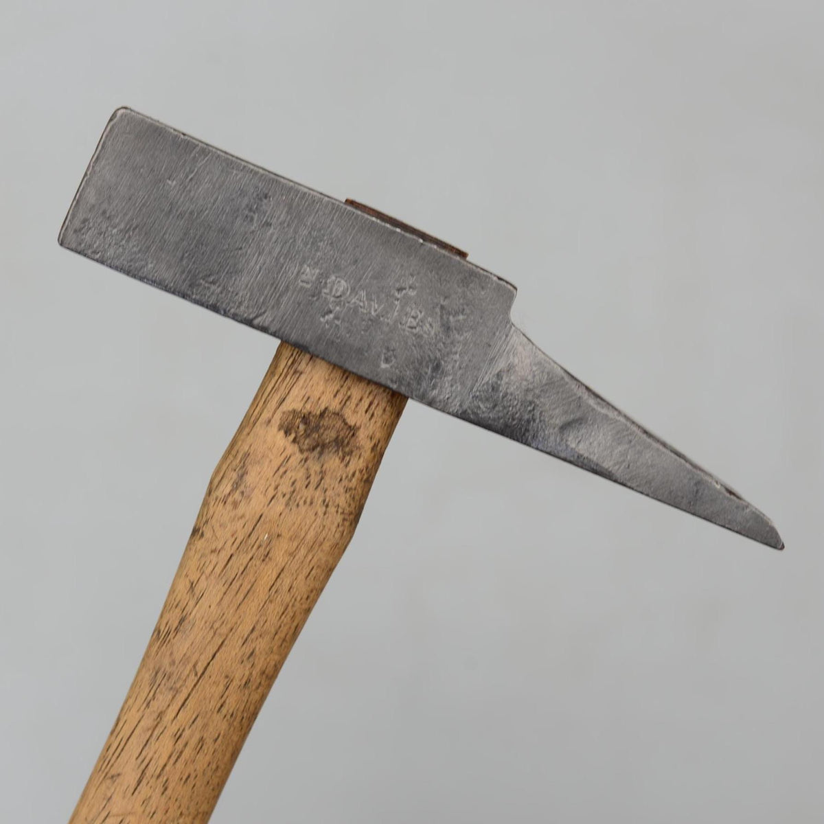 Vintage Hand Forged from Cast Steel Veneer Hammer