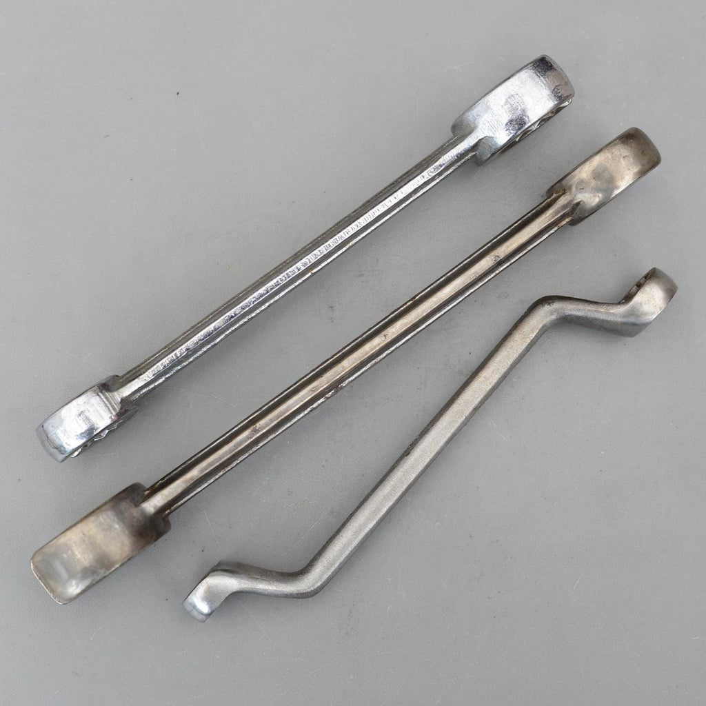 3 Vintage King Dick Spanner Made in England Classic Car Toolkit