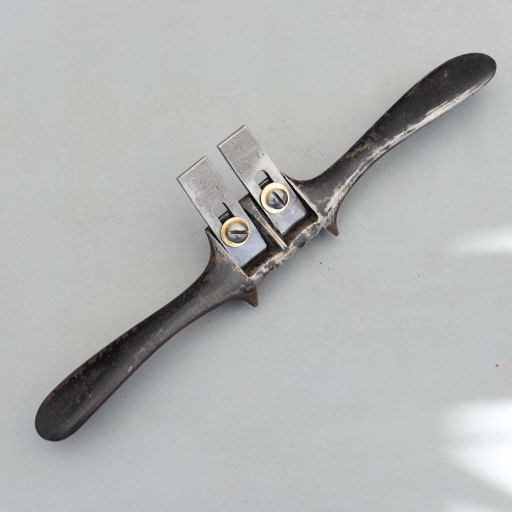 Vintage Preston Oveloe Double Iron Sash Router Plane Moulding Spokeshave