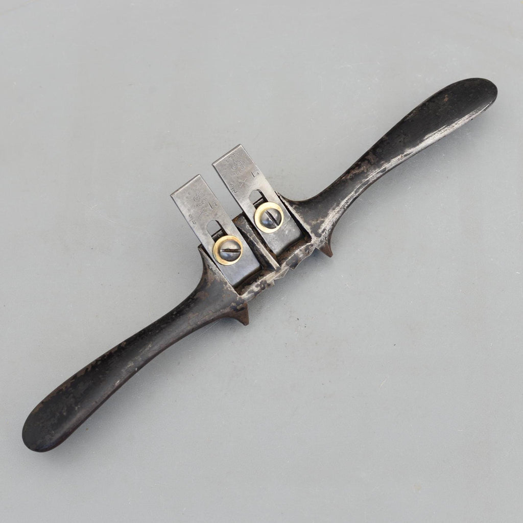 Vintage Preston Oveloe Double Iron Sash Router Plane Moulding Spokeshave