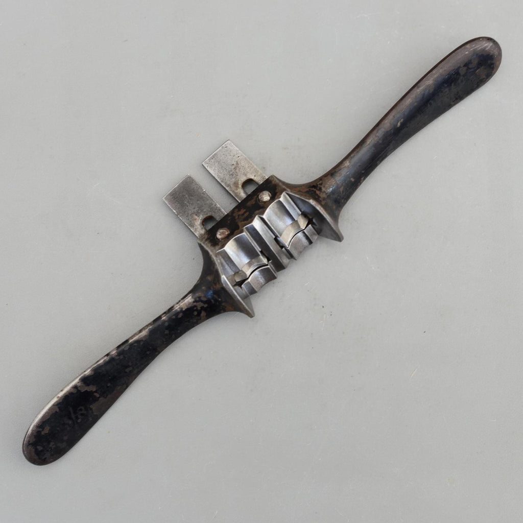 Vintage Preston Oveloe Double Iron Sash Router Plane Moulding Spokeshave