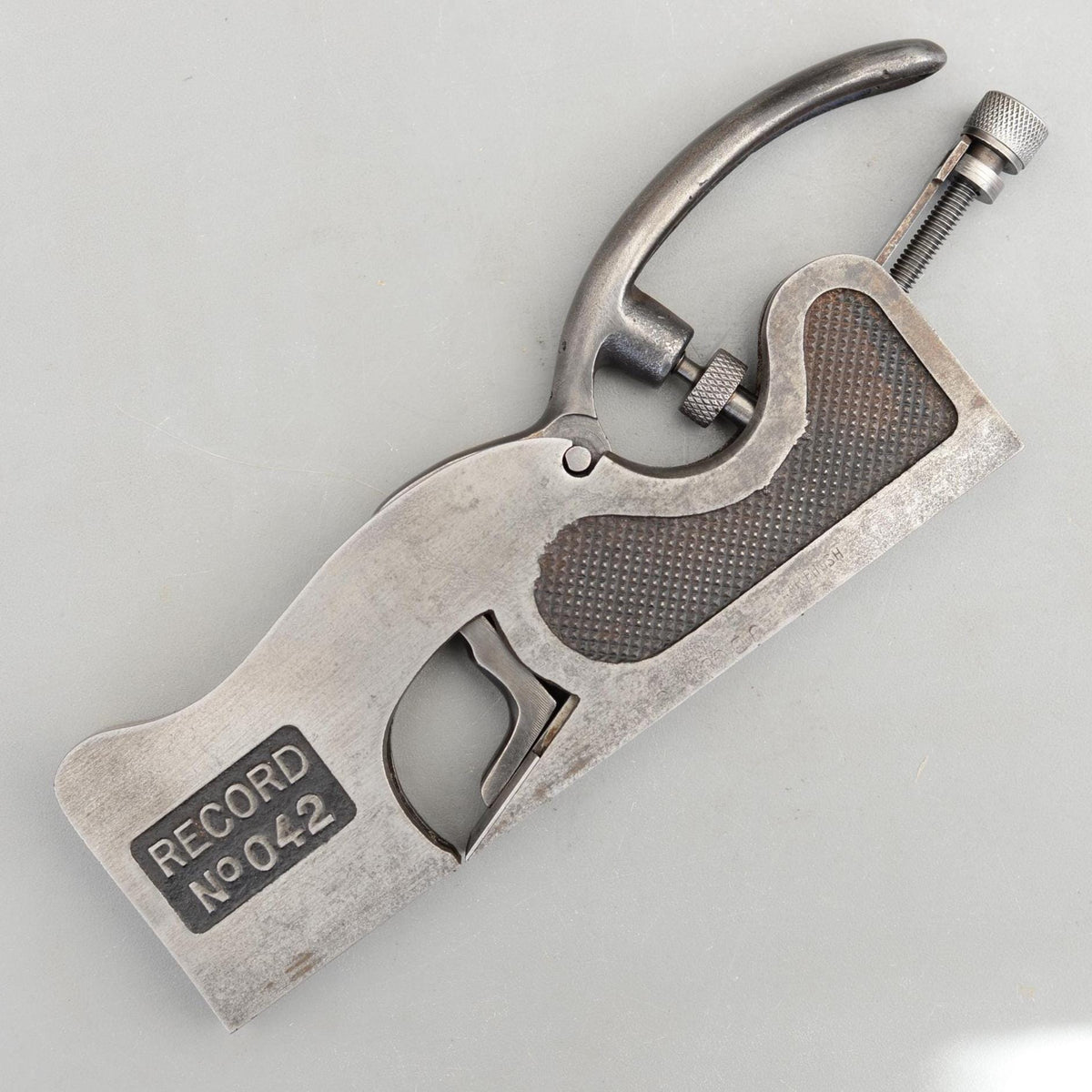 Vintage Rare RECORD War Finish No 042 Narrow Shoulder Plane England