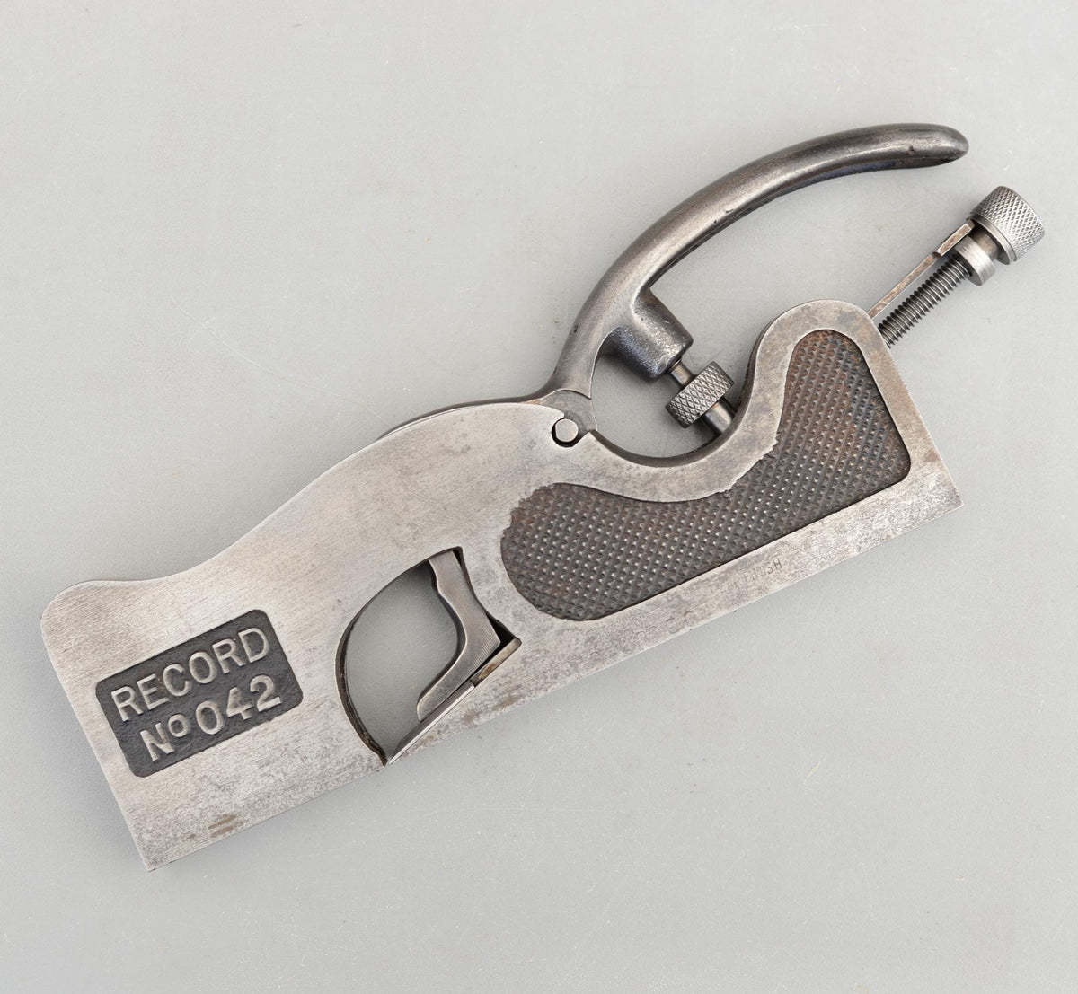 Vintage Rare RECORD War Finish No 042 Narrow Shoulder Plane England