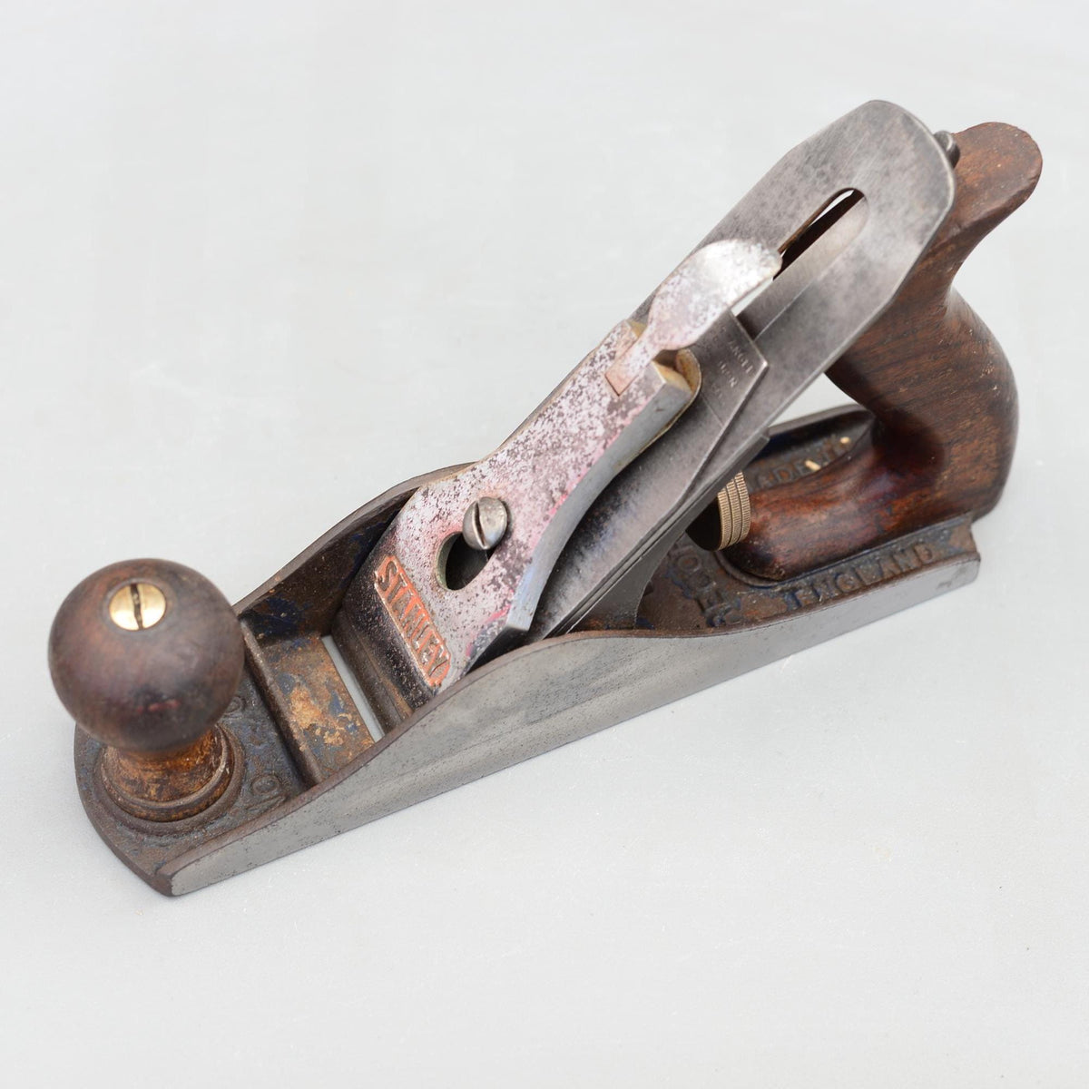 Vintage RECORD No 3 Smooth Plane England Rosewood Handle