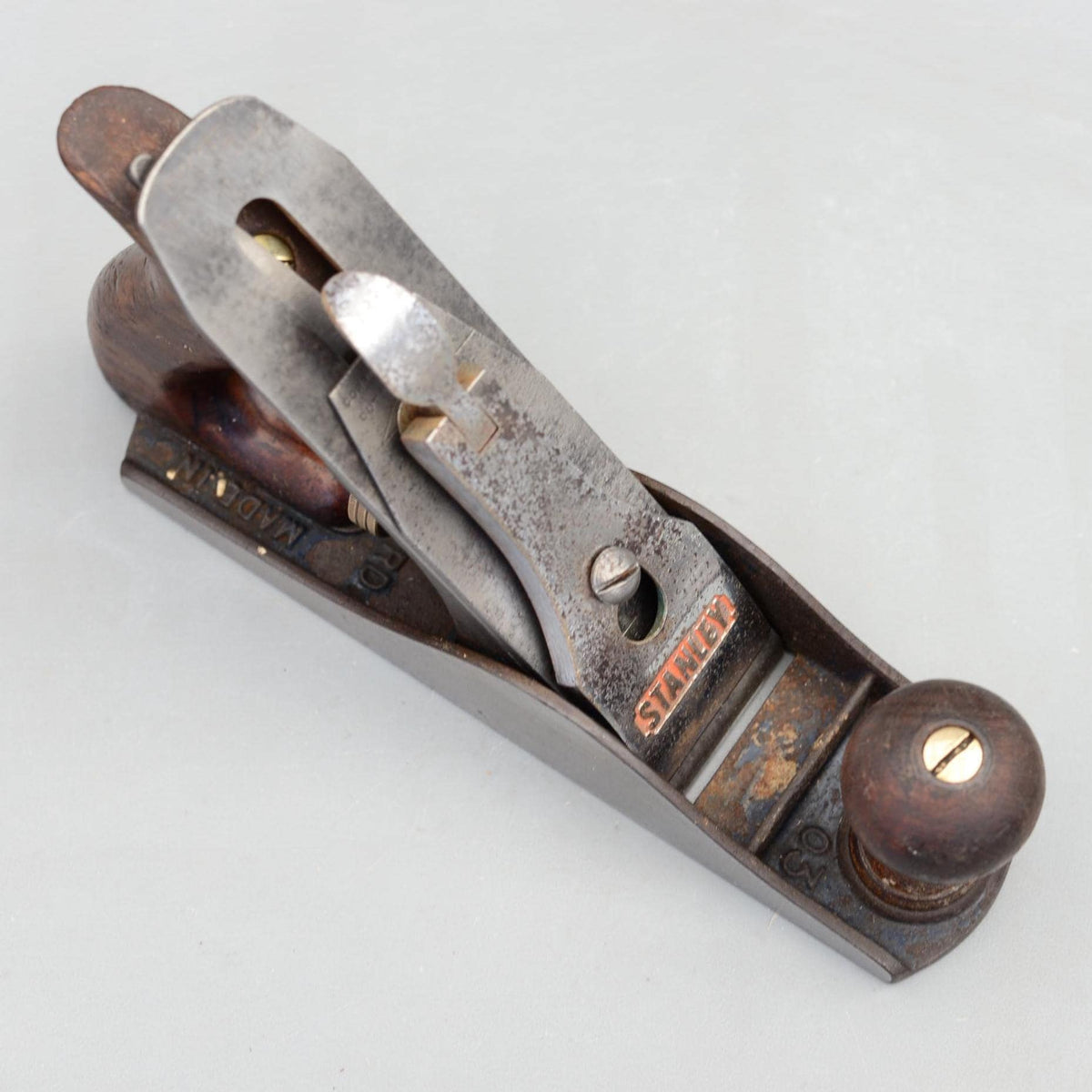 Vintage RECORD No 3 Smooth Plane England Rosewood Handle