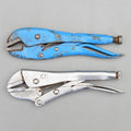 Set 2 Vintage 9'' MOLE & Grillagrip Foreign Self Grip Welding Wrench Pliers
