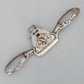 Vintage Rare E.Preston & Sons Flat Sole Ornate Spokeshave England