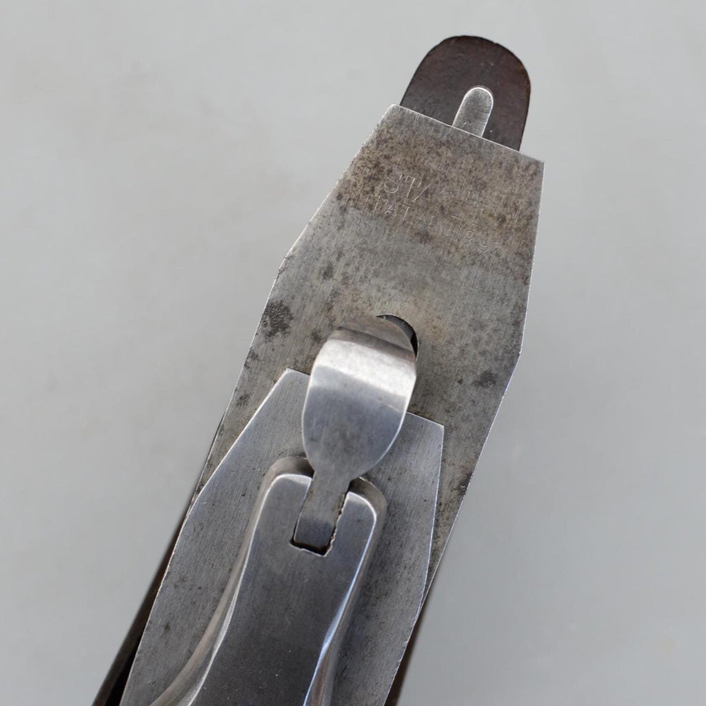 Vintage Rare STANLEY No 10 1/2 Rebate Plane Low Knob