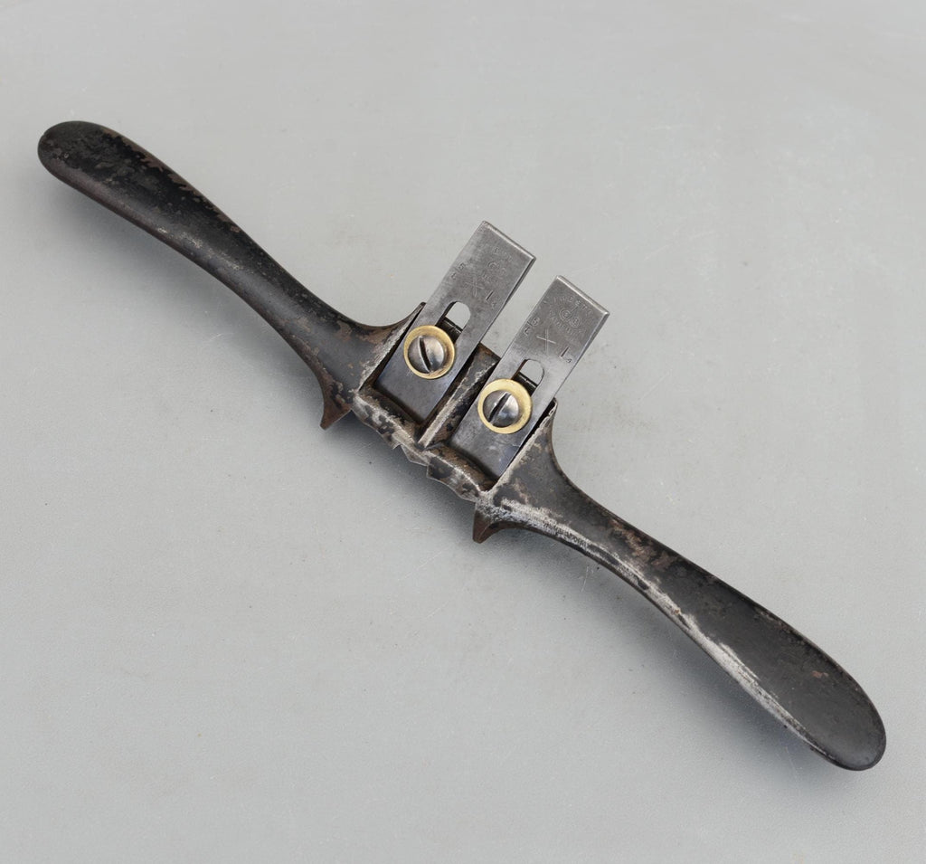 Vintage Preston Oveloe Double Iron Sash Router Plane Moulding Spokeshave